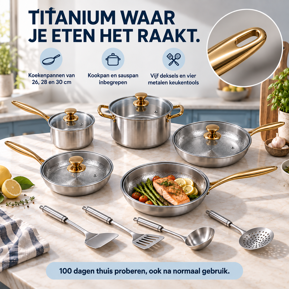 NoLayer Complete Classic Titanium Pannenset (14 delig) - NoLayer eigen selectie 20260908 slot 06 01 - classic14-06-corrected