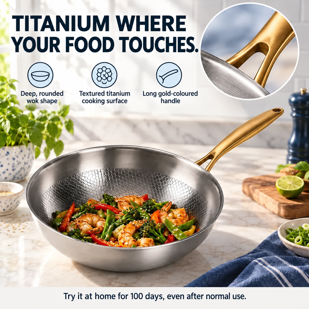 NoLayer Titanium Wokpan Pro — view 6