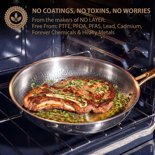 NoLayer Titanium Frying Pan