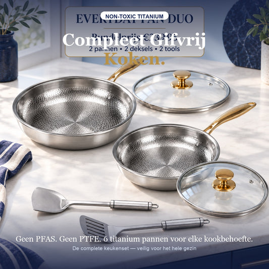 NoLayer Essentials Cookware Set 6-Piece