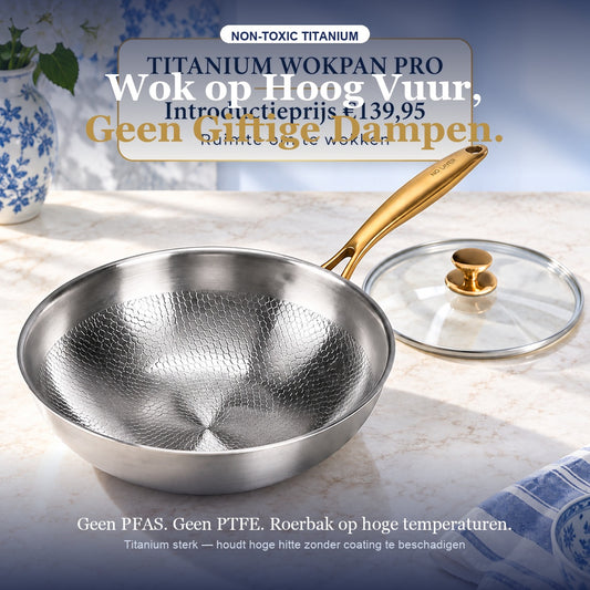 NoLayer Titanium Wok