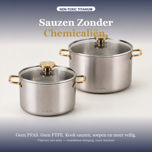 NoLayer Titanium Saucepan