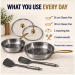 NoLayer Titanium Everyday Pannenduo 10-delig — view 6