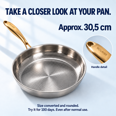 NoLayer Titanium Pan