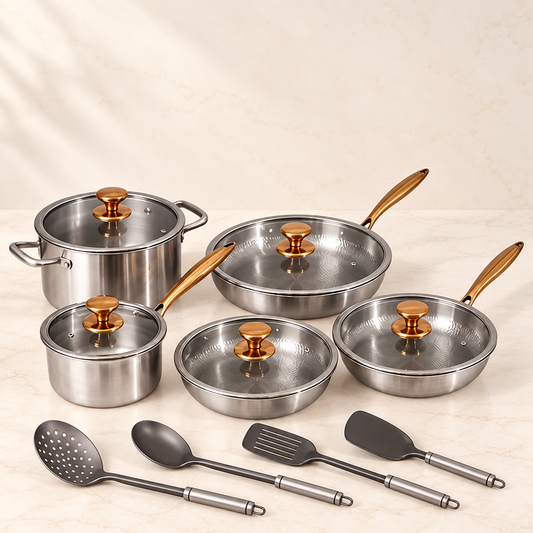 NoLayer Complete Classic Titanium Kookset 20-delig