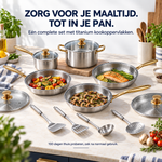 NoLayer Complete Classic Titanium Pannenset (14 delig) - NoLayer eigen selectie 20260908 slot 02 01 - 02-persona