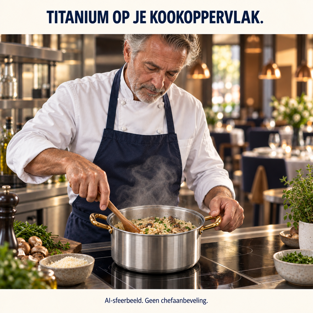 NoLayer Complete Classic Titanium Pannenset (14 delig) - NoLayer eigen selectie 20260908 slot 08 01 - classic14-08-chef