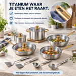NoLayer Complete Signature Titanium Pannenset (14 delig) - NoLayer eigen selectie 20260908 slot 06 01 - signature14-06-direct