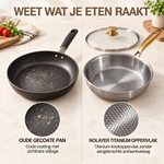 NoLayer Titanium Sautépan – comparison
