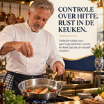 NoLayer Titanium Sautépan – chef demonstration