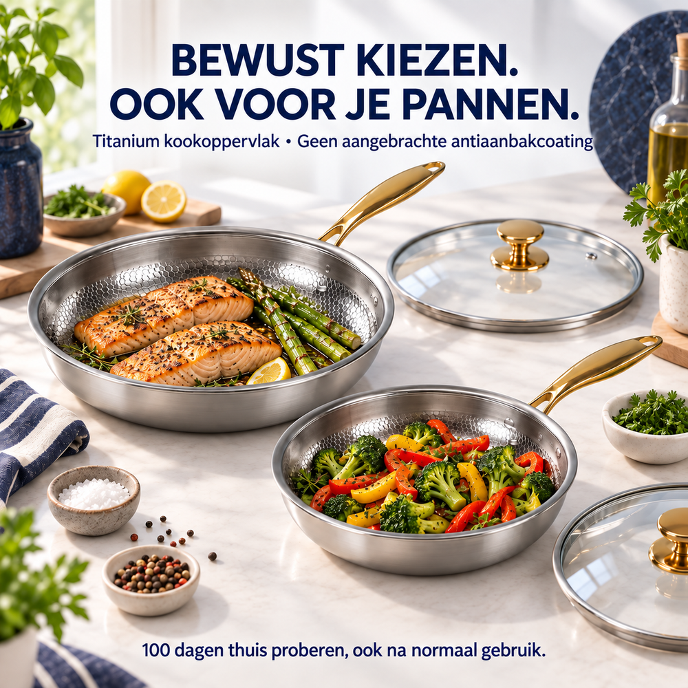 NoLayer Titanium Everyday Pan Duo (6 delig) - NoLayer eigen selectie 20260908 slot 02 01 - duo-02-v2
