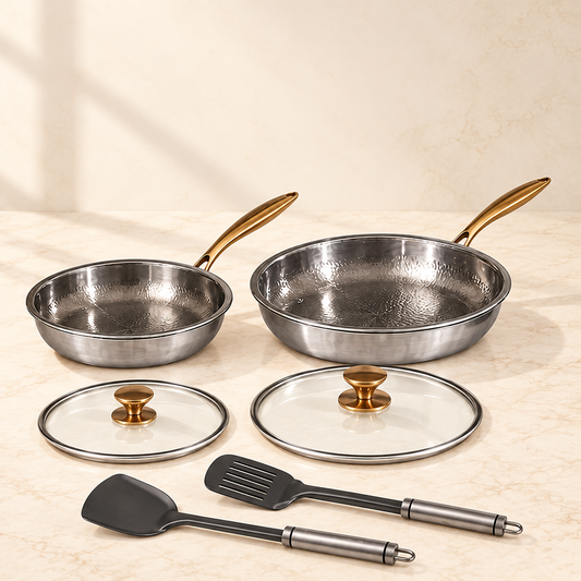 NoLayer Titanium Everyday Pannenduo 10-delig