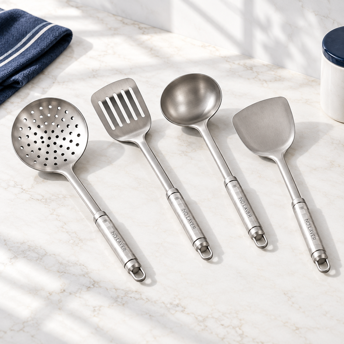 NoLayer Titanium Keukengereiset (4 delig) - NoLayer eigen selectie 20260908 slot 01 01 - 01-product