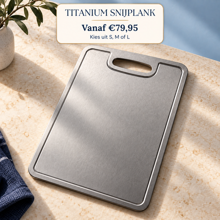 NoLayer Titanium Snijplank