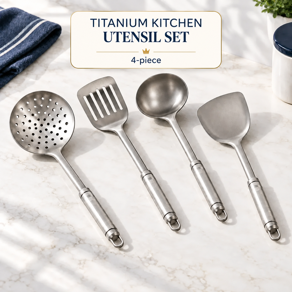 NoLayer Titanium Keukengereiset 4-delig — view 1